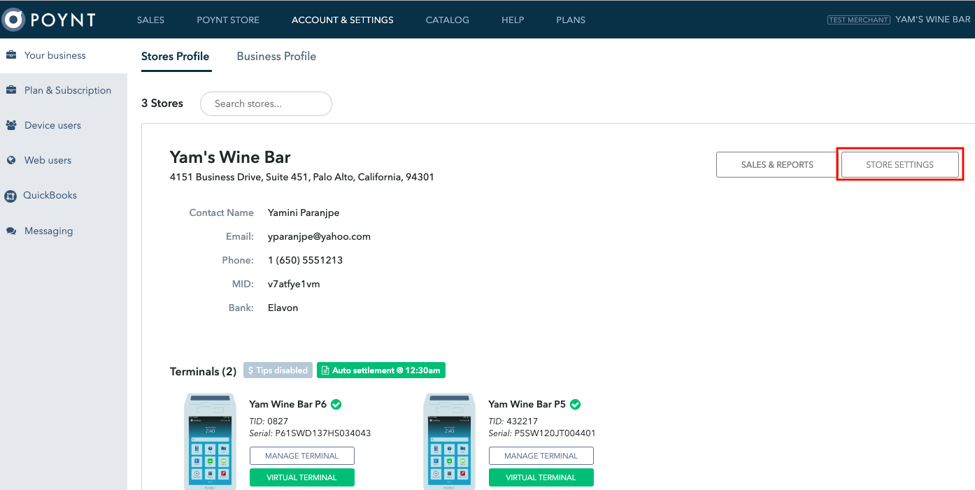 lightspeed onsite customize receipt